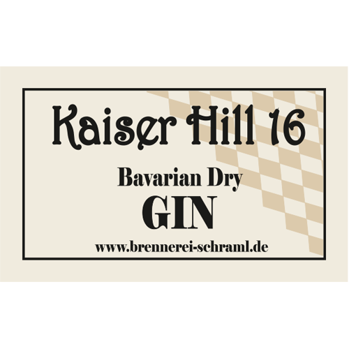 Kaiser Hill 16, Bavarian Dry Gin